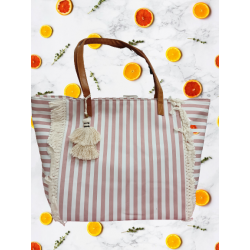 BOLSO DE PLAYA ROSA (...