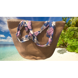 Bolso playa paja