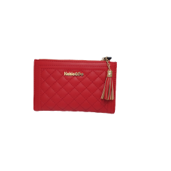 Monedero billetero rojo