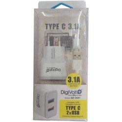 Digivolt Cargador Type C 2...