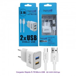 Cargador rápido micro USB