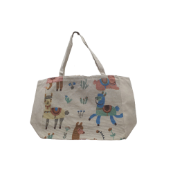 Bolso de playa llamas